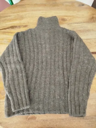 Jersey Zara Hombre Gris