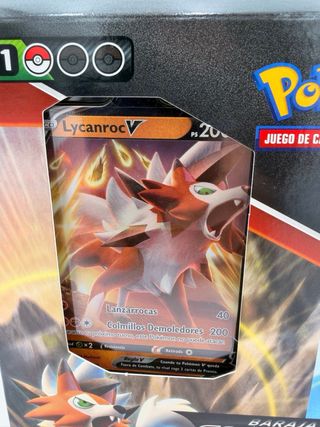 Pokémon Caja Combate V Lycanroc vs Corviknight