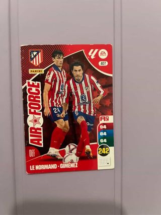 Carta Futbol atletico de madrid +regalo