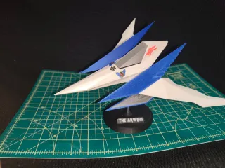 Replica arwing star fox 64