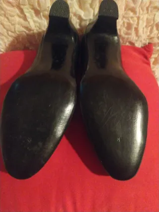 Scarpe Antonio bicolore nere e bordeaux