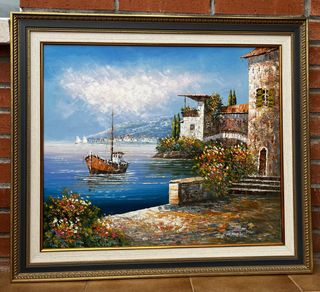 Cuadro Paisaje Mediterráneo