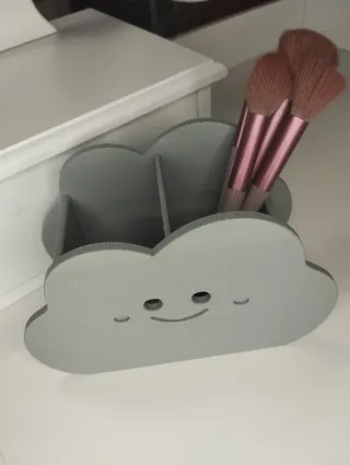 Portalápices Nube Sonriente