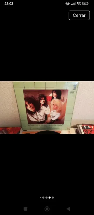 1a edicion LP Mötley Crüe Dr. Feelgood