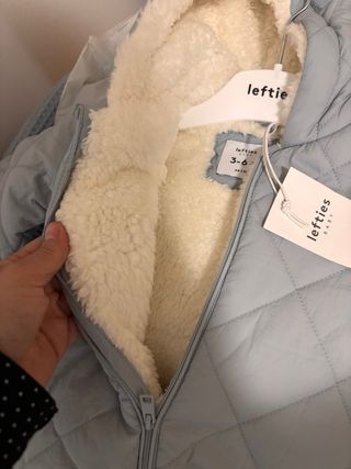 Buzo bebé Lefties borreguito 3/6 meses