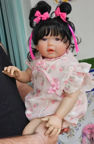 Muñeca Reborn Asiática 60cm