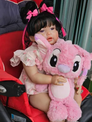 Muñeca Reborn Asiática 60cm