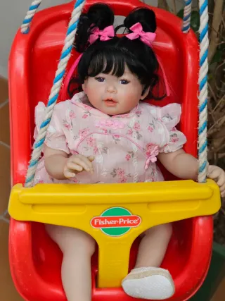 Muñeca Reborn Asiática 60cm