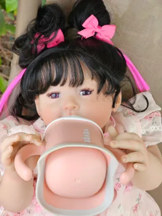 Muñeca Reborn Asiática 60cm