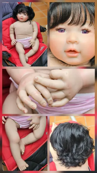 Muñeca Reborn Asiática 60cm