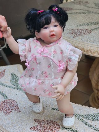 Muñeca Reborn Asiática 60cm
