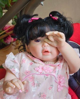 Muñeca Reborn Asiática 60cm