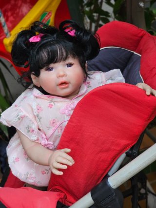 Muñeca Reborn Asiática 60cm