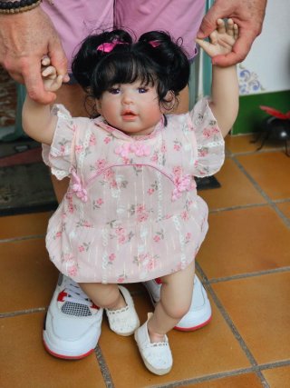 Muñeca Reborn Asiática 60cm