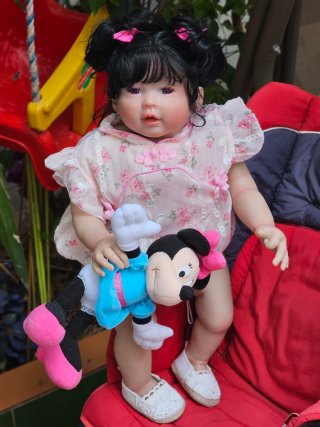 Muñeca Reborn Asiática 60cm