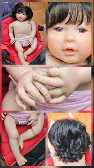 Muñeca Reborn Asiática 60cm