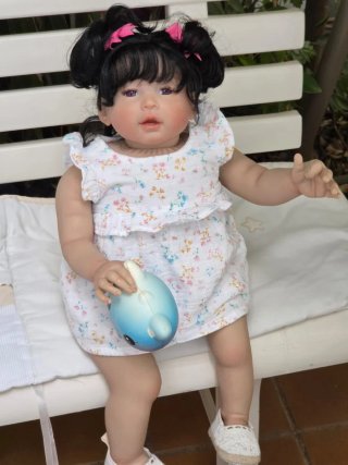 Muñeca Reborn Asiática 60cm
