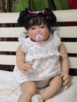 Muñeca Reborn Asiática 60cm