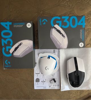Lote 2 Ratones Logitech G304 Blanco