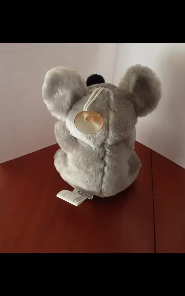 PELUCHE RATÓN REAL MADRID FC Para Cristal