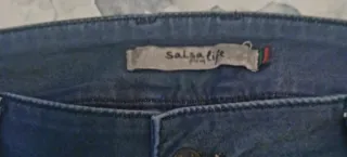 Pantalón vaquero Salsa mujer azul