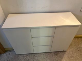 Cómoda blanca 3 módulos
