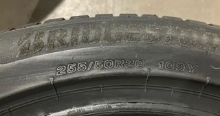 2 Bridgestone Turanza All Season 255/50 R20 109Y