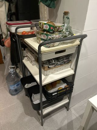 Carrito auxiliar de cocina / almacenaje