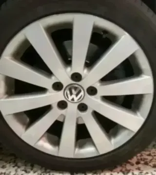 4 TAPAS BUJE RUEDA LLANTA VOLKSWAGEN 3B7601171