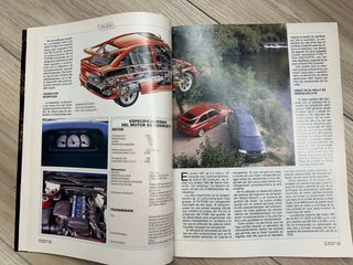 REVISTA FORD MOTOR CLUB ESCORT 93 COSWORTH RS2000