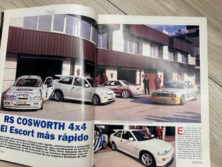 REVISTA FORD MOTOR CLUB ESCORT 93 COSWORTH RS2000