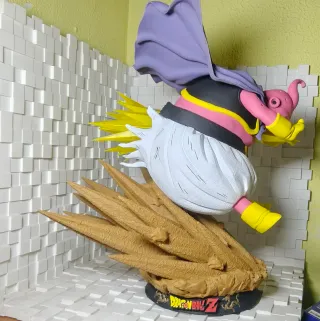 Diorama Fan Art Dragon Ball Z Vegeta vs Buu