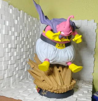 Diorama Fan Art Dragon Ball Z Vegeta vs Buu