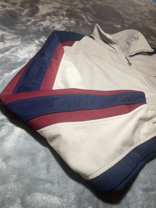 Chaqueta Umbro Vintage Blanca y Azul