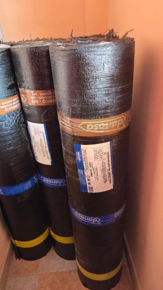 Tela asfáltica Danosa nueva - 8 rollos