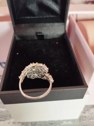 Anillo Plata con Pedrerías