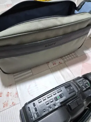 Sony Handycam Video Cámara CCD-F455E, NO VA BIEN