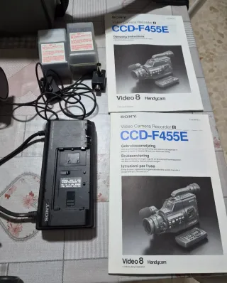 Sony Handycam Video Cámara CCD-F455E, NO VA BIEN