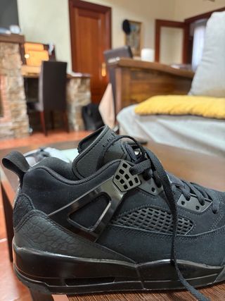 Jordan Spizike Low Black Cat