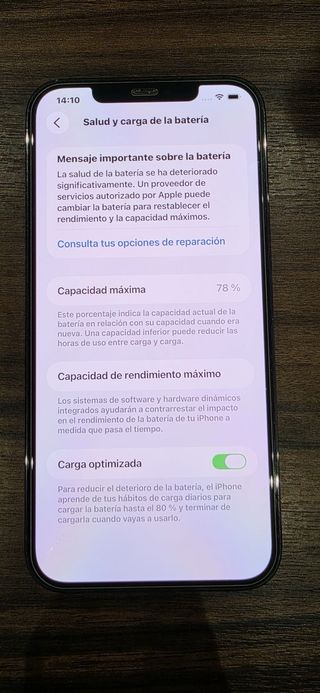 iPhone 12 Pro Max 128GB – funciona perfecto