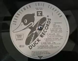 Eric Clapton - Journeyman LP Vinilo 1989