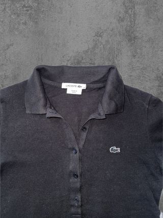 Vestido Polo Lacoste Negro