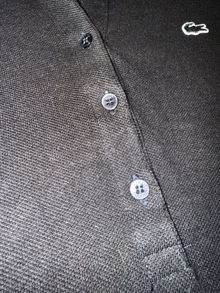 Vestido Polo Lacoste Negro
