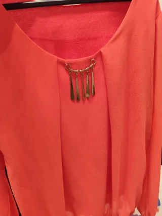 Blusa rosa fucsia verano mujer talla única