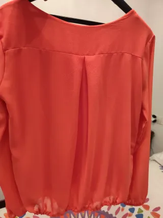 Blusa rosa fucsia verano mujer talla única