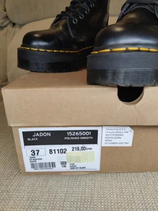 Botas Dr Martens Jadon Talla 37
