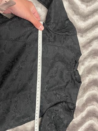 Mantilla y Vestido Negro bordado