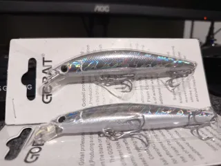 Lote señuelos pesca a spinning