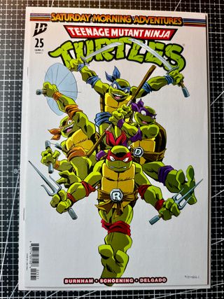 TMNT Saturday Morning Adventures #25 Nieli Variant