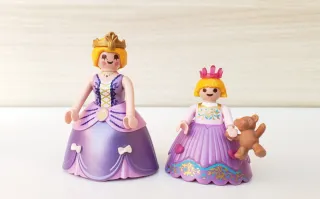 Regina e principessa di Playmobil